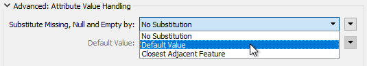 Setting Substitute Missing, Null and Empty by parameter